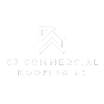CJ Commercial Roofing NJ white logo